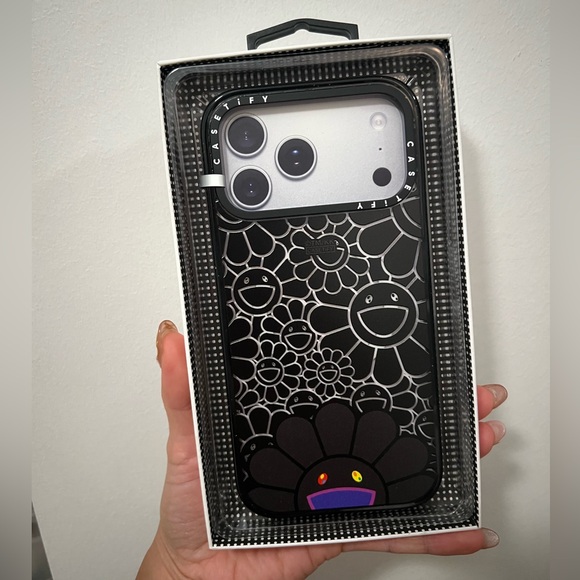 Casetify Takashi Murakami black iPhone 17 pro max
